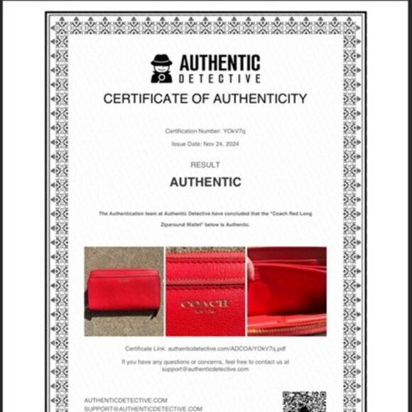 Coach Long Double Zip Around Wallet EUC - Picture 5 of 5